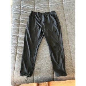 GRAND RUNNING CLUB GRC Asphalt Pant Jogger Style Black (Large)